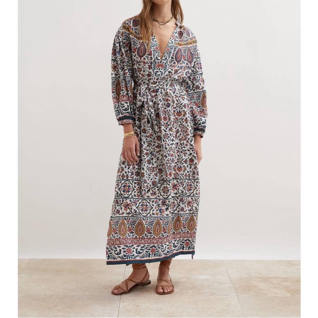 Boteh Verbena Maxi Dress Floral Boho Size Xl